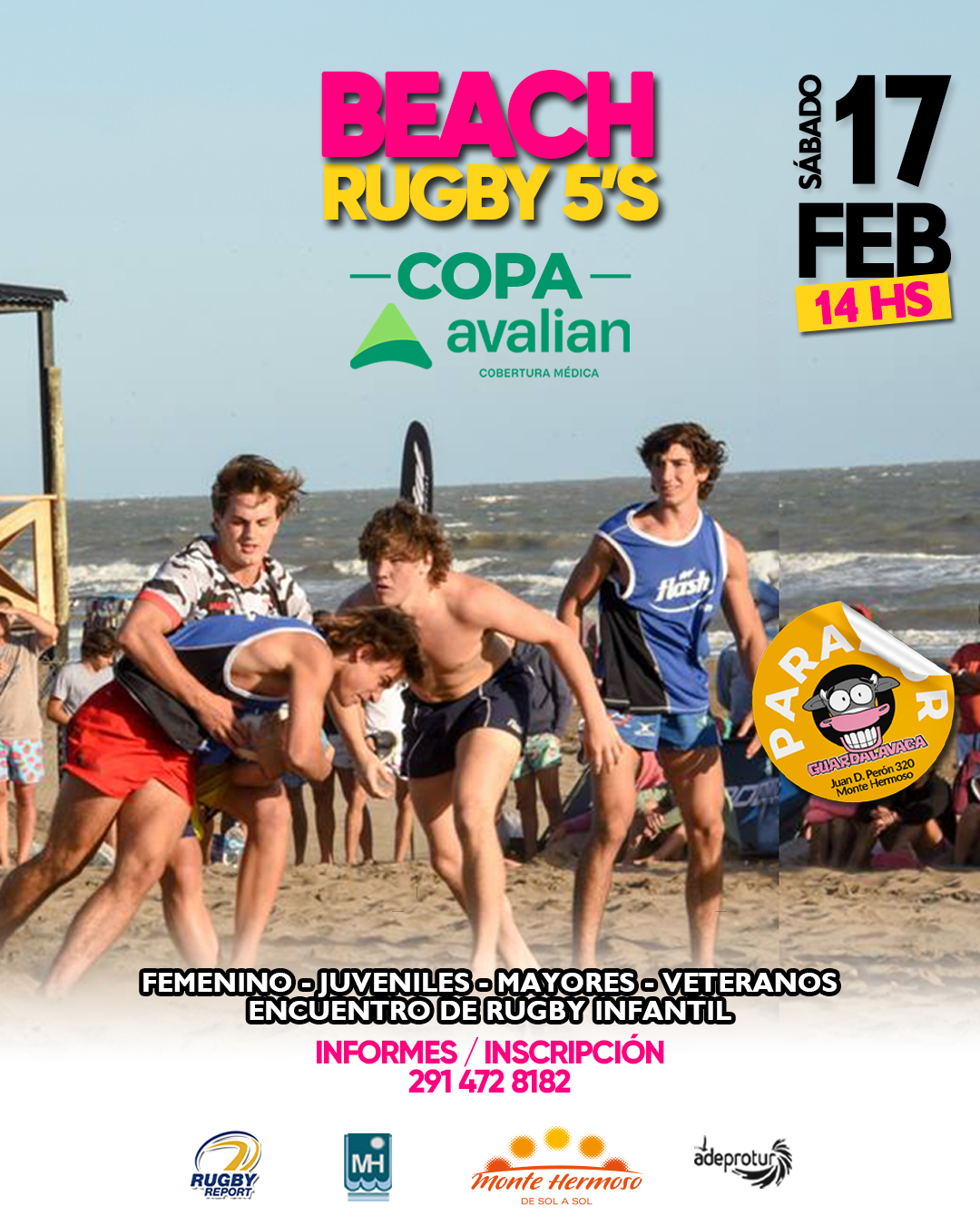 EL BEACH RUGBY 5´S «COPA AVALIAN» VUELVE A MONTE HERMOSO – Rugby Report